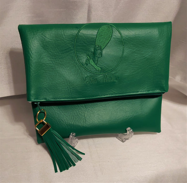 The Moles Faux Leather Clutch Purse