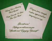 The Moles Assorted Greeting Cards personalized with Chapter Name