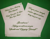 The Moles Assorted Greeting Cards personalized with Chapter Name