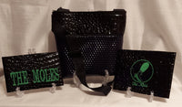 The Moles Faux Croc Large Crossbody Purse