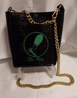 The Moles Faux Croc Small Crossbody Purse