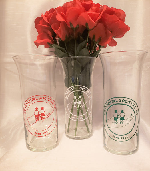The Continentals Inc Glass Vase