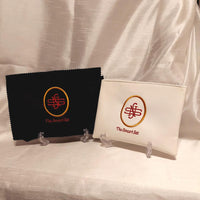 The Smart Set Inc Zip Pouch with Embroidered Logo