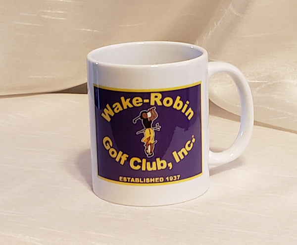 Golf Mug - Custom Golfer Wake Robin