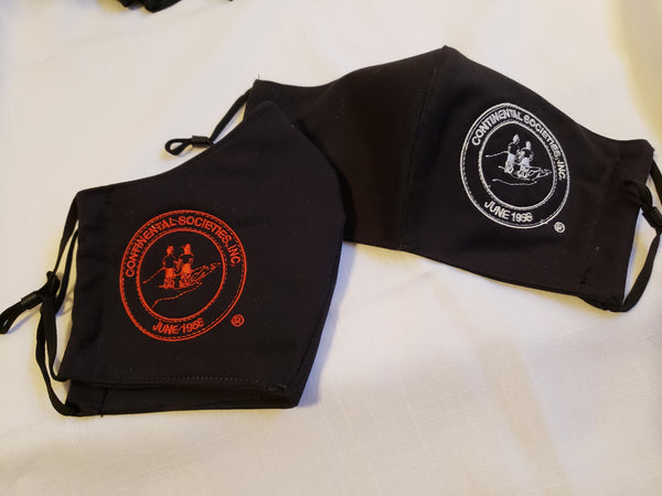 The Continentals Inc Face Mask with Logo